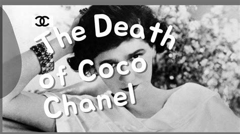 coc chanel|coco chanel cause of death.